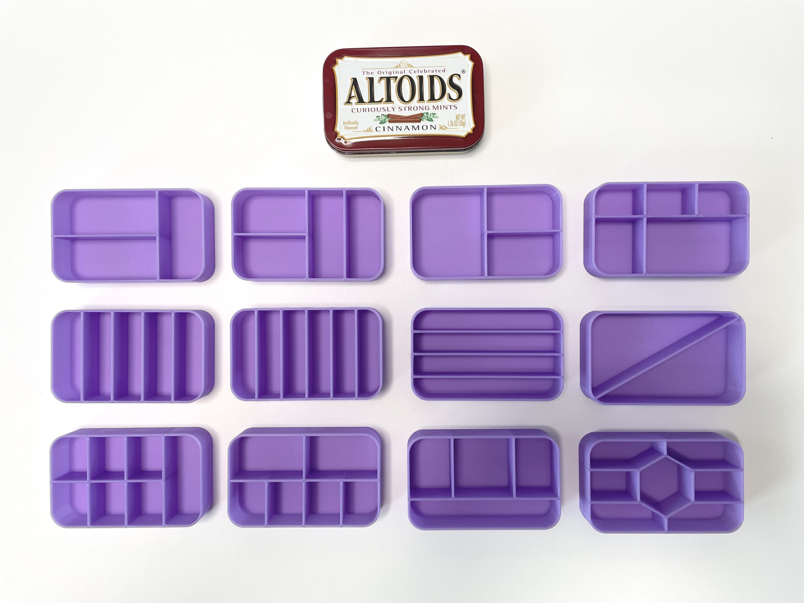 3D Printed EDC Gear - Altoids Tin Inserts 2