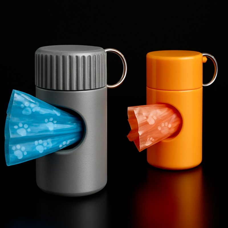 3D Printed EDC Gear - Heavy Duty Dog Poo Bag Carrier Dispenser