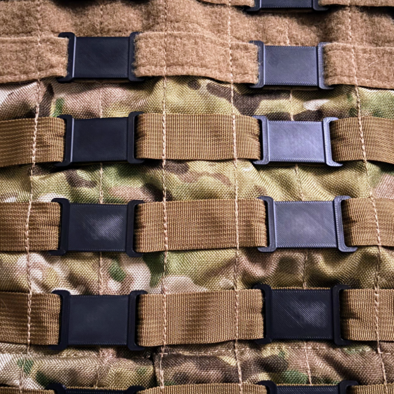 3D Printed EDC Gear - MOLLE odd to even adapter