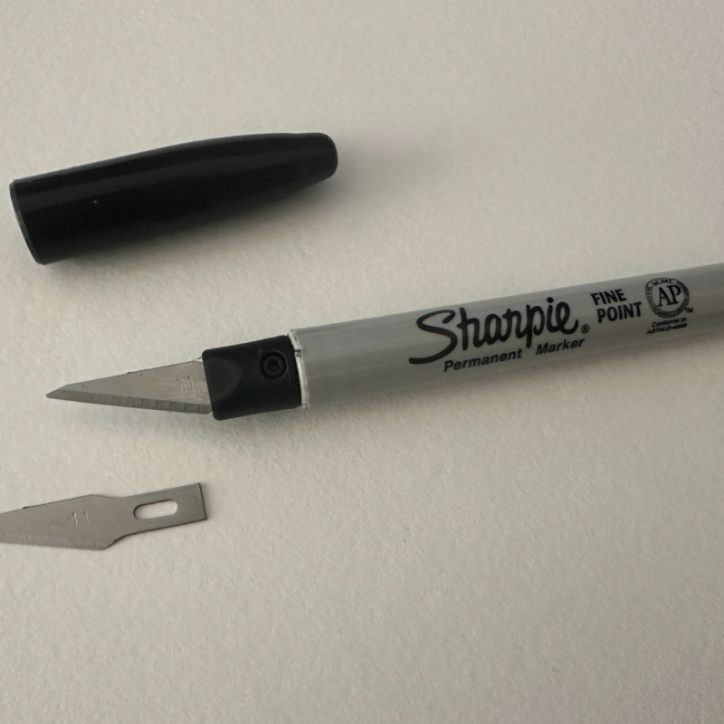 3D Printed EDC Gear - Sharpie Knife