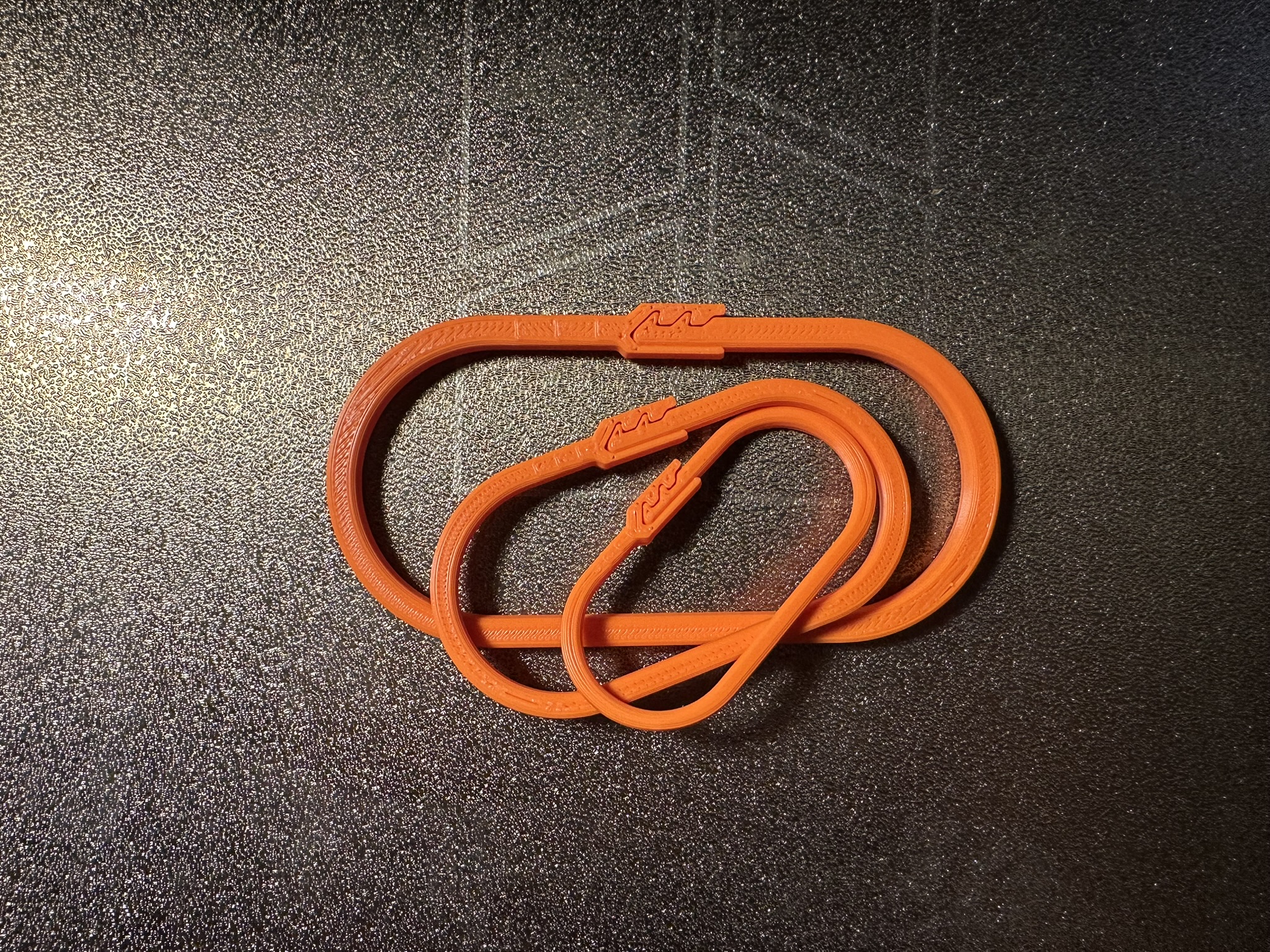 3D Printed EDC Gear - Printable Snap-Lock Keyring