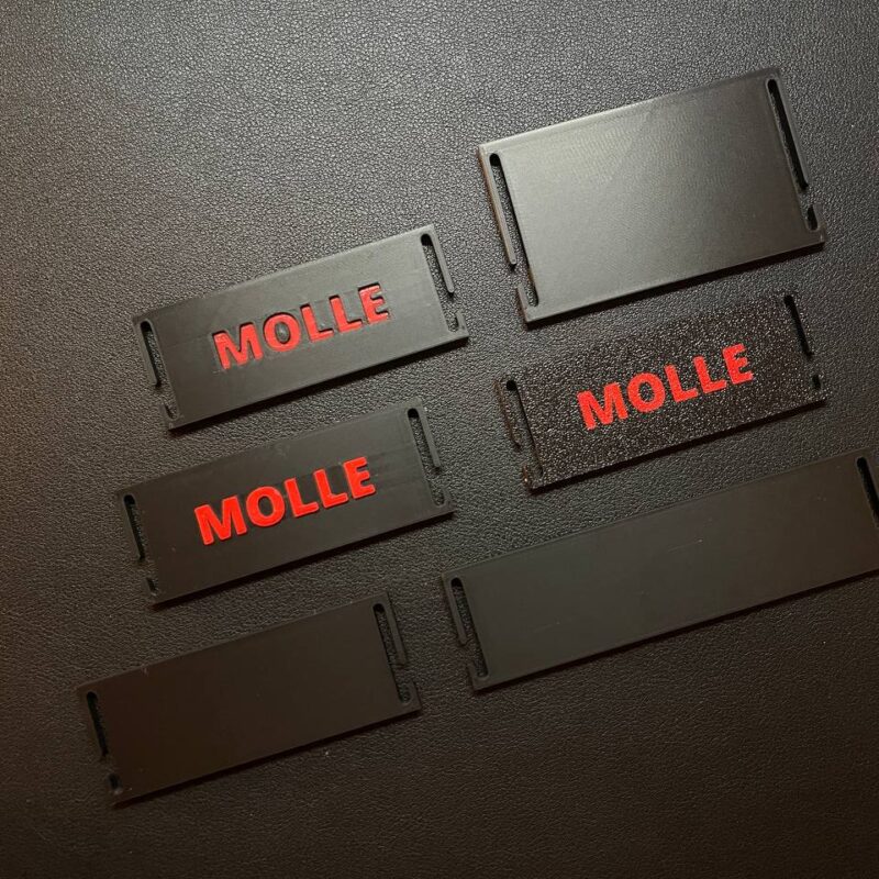 3D Printed EDC Gear - Yet Another Customisable MOLLE Tag