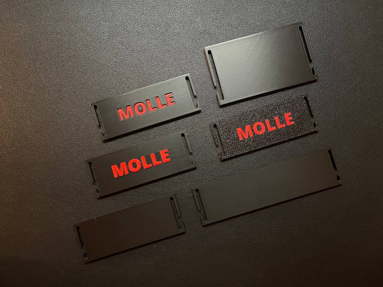 3D Printed EDC Gear - Yet Another Customisable MOLLE Tag