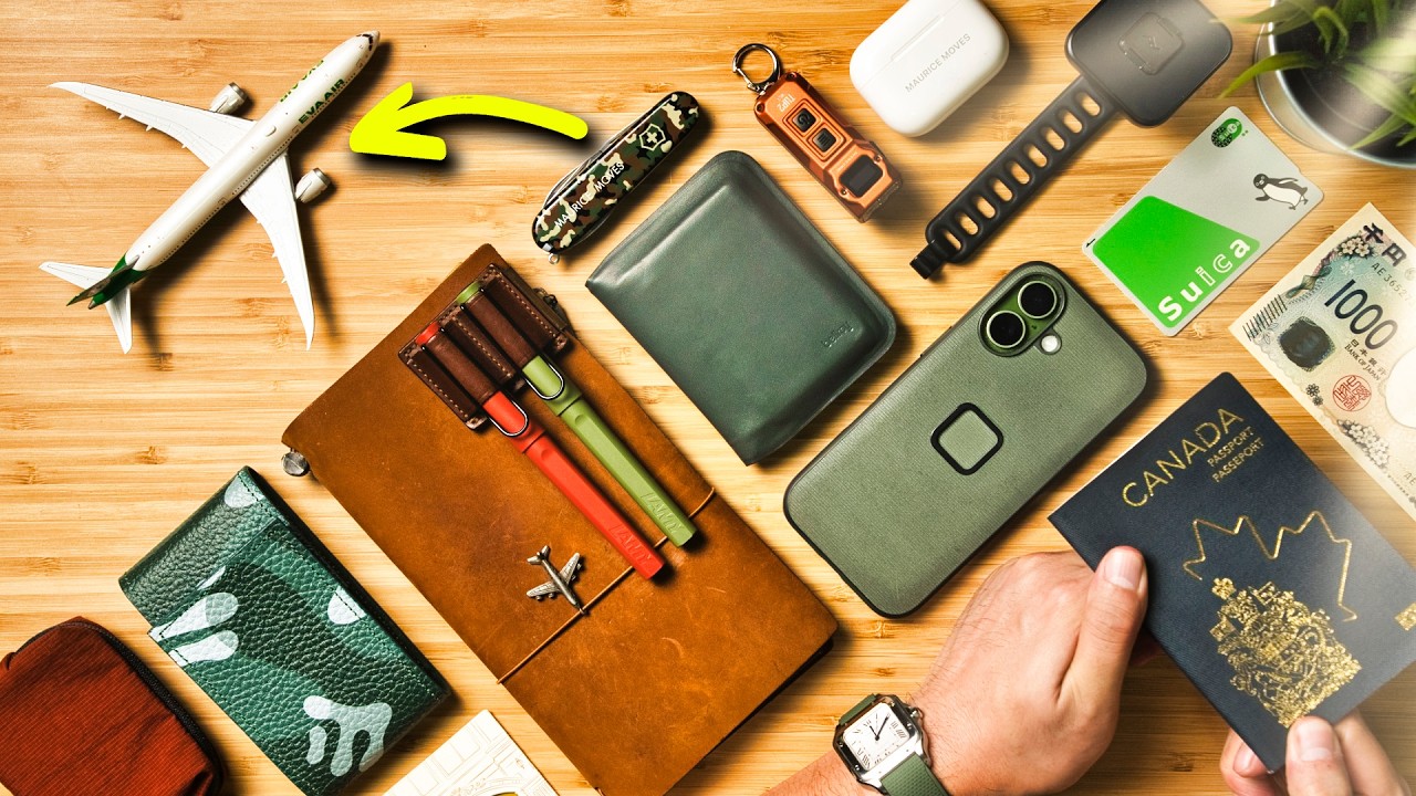 My Travel EDC Non-Negotiables (after 350+ Flights)