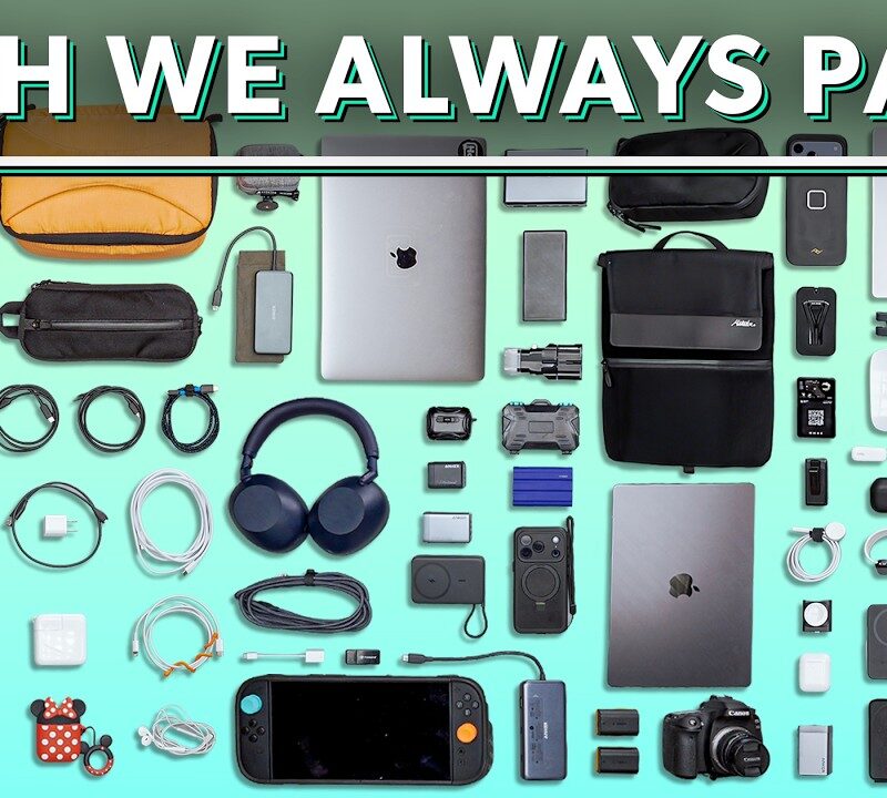 Tech We ALWAYS Pack (And Why)