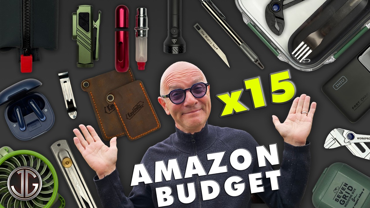 Best Budget EDC and Travel Gear on Amazon (Everyday Carry)