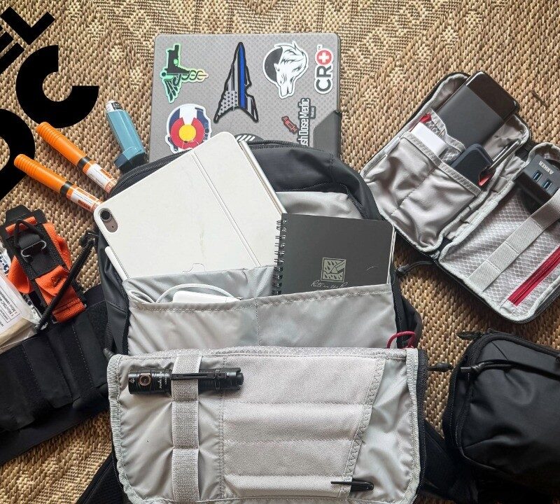 My Travel EDC — Flying Solo With Two Kids