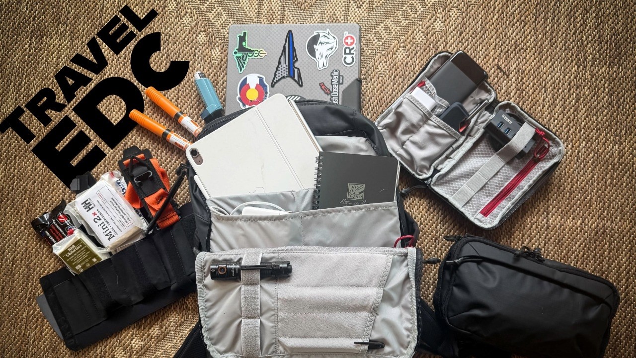 My Travel EDC — Flying Solo With Two Kids