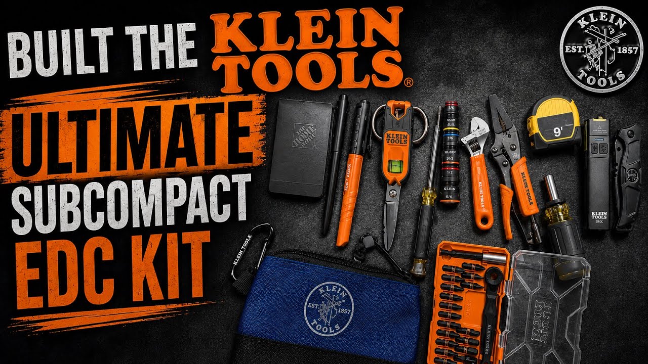 I Built the ULTIMATE Subcompact Klein Tools EDC Kit!
