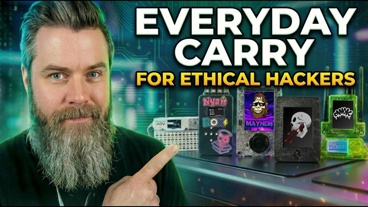 My Ethical Hacker EDC: Every Gadget I Actually Carry