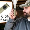 You Betcha host holds an Olight ArkPro flashlight in the EDC gear test thumbnail