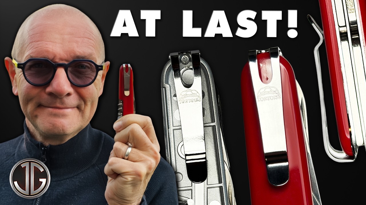 Lamprey 91 Victorinox pocket clip thumbnail